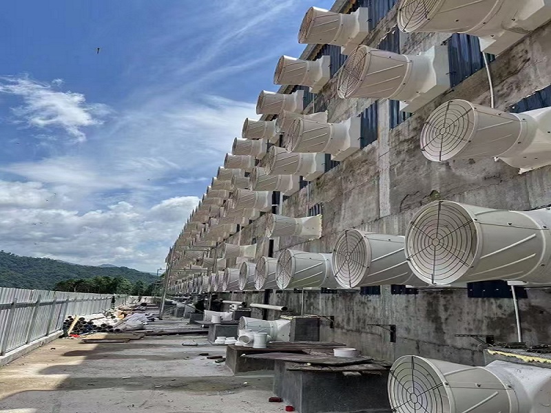 Anvendelse af JIENUO Udstødningsventilator